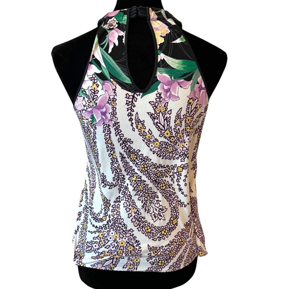 Elie Tahari Floral Top - Picture 5 of 7